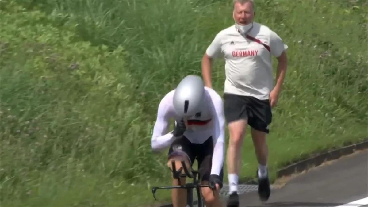 German cycling official Patrick Moster has apologised for using racist language