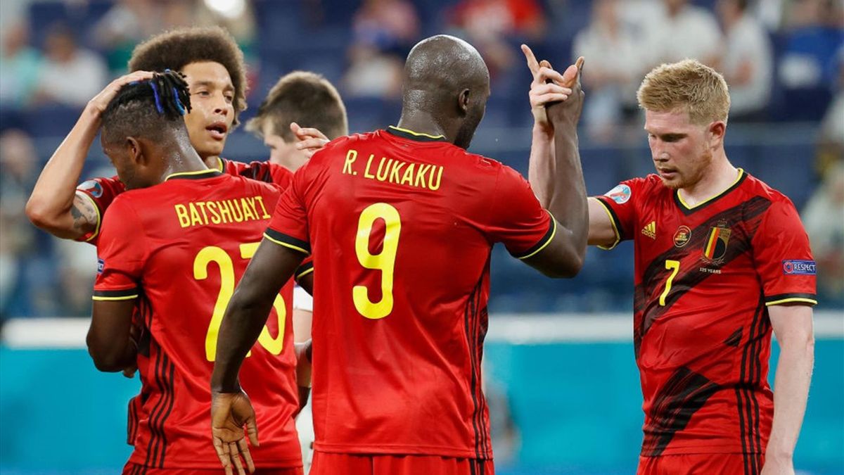 Lukaku esulta per il gol in Finlandia-Belgio - Europei 2021