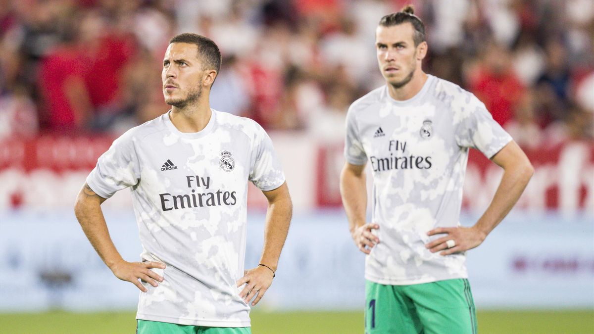 Eden Hazard y Gareth Bale
