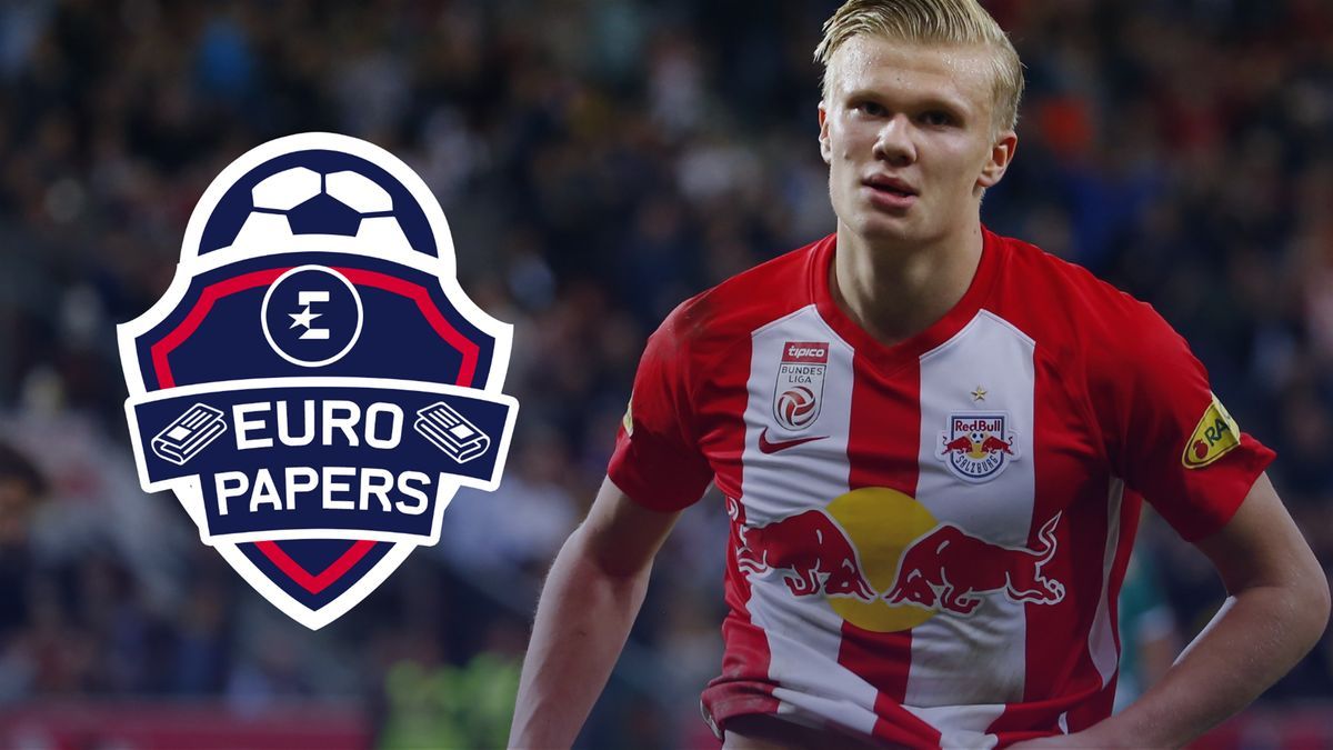 Erling Haaland S Father Alf Inge Visits Man Utd Training Ground Report Eurosport