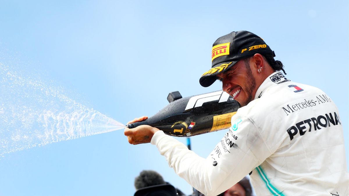 Lewis Hamilton (Mercedes) au Grand Prix de France 2019