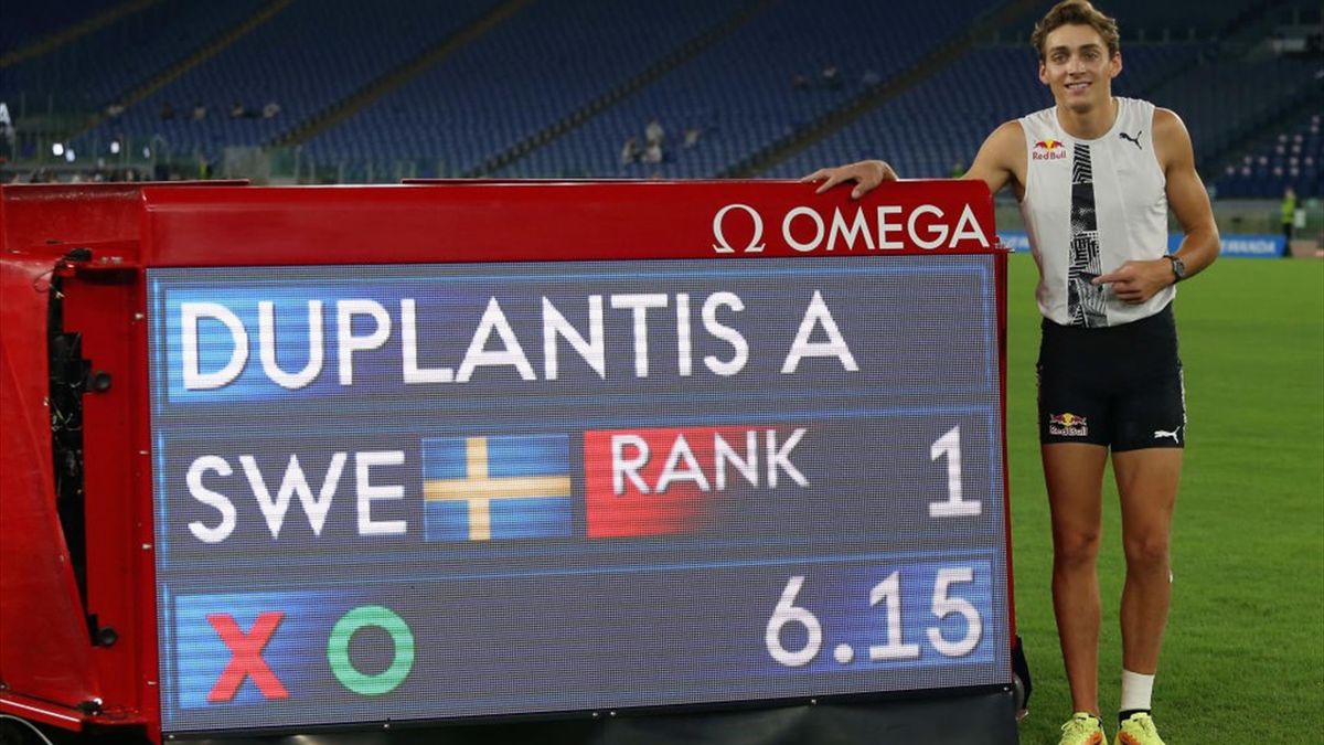 Duplantis batte il record del mondo di Bubka