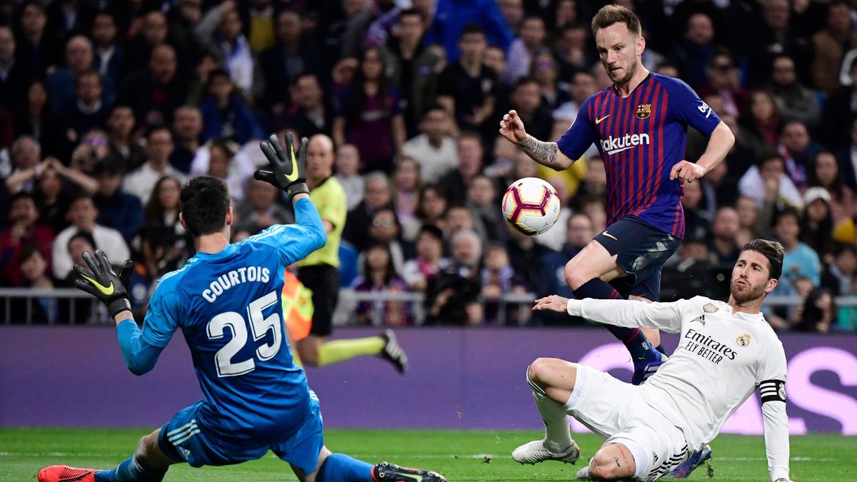 Ivan Rakitic trifft (Real Madrid vs. FC Barcelona)