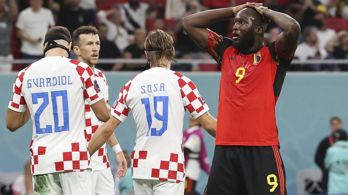 Coupe du monde | Croatie - Belgique | Les Belges éliminés, la Croatie  qualifiée mais en deuxième place - Eurosport