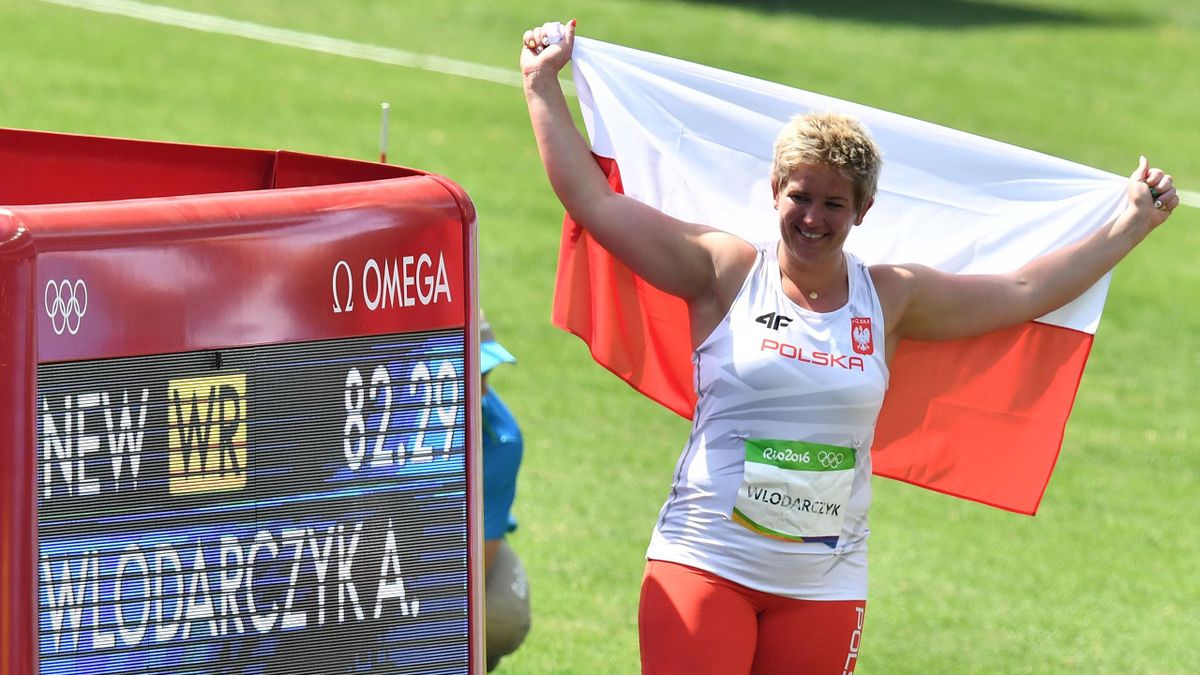 La Polonaise Anita Wlodarczyk a été sacrée championne olympique du marteau aux Jeux Olympiques 2016