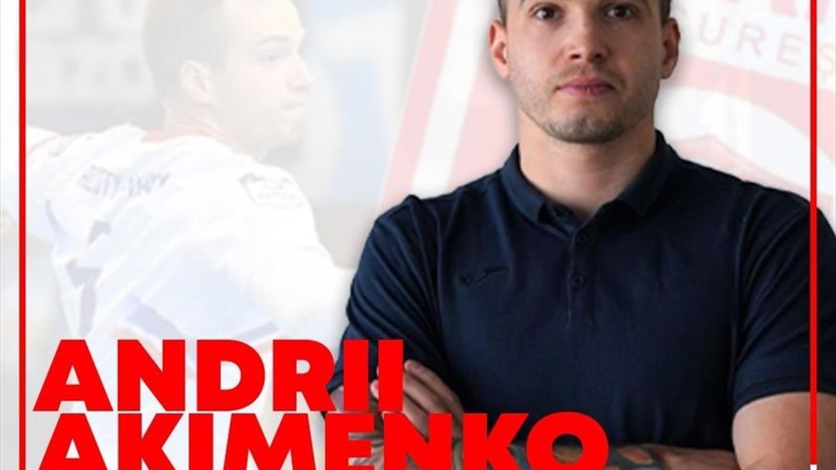 Andrii Akimenko, noul jucător al lui Dinamo la handbal