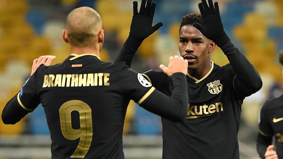 Martin Braithwaite fires much-changed Barcelona into Champions League last  16 - Eurosport