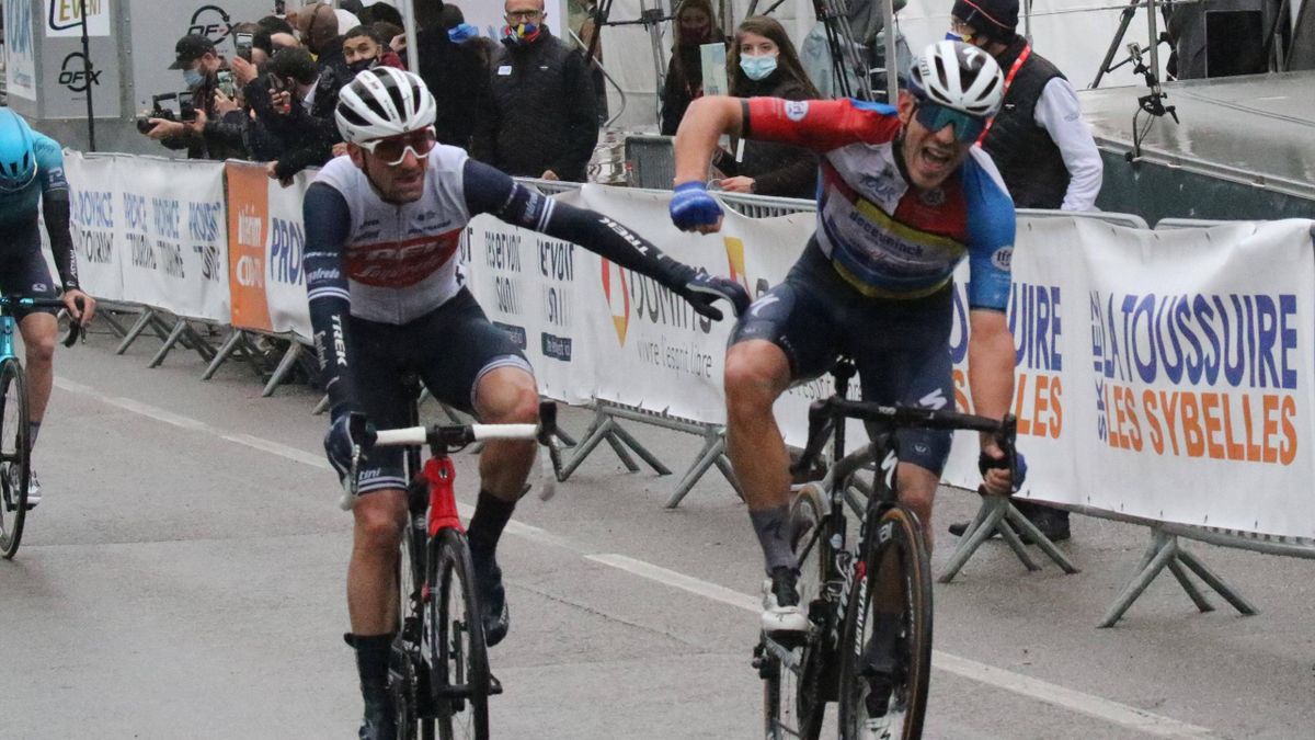 Davide Ballerini, Giulio Ciccone - Tour de la Provence 2021, stage 2 - Imago pub not in FRAxNED