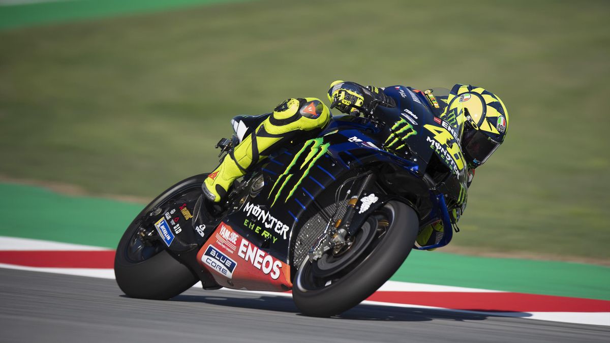 Valentino Rossi of Italy and Monster Energy Yamaha MotoGP Team