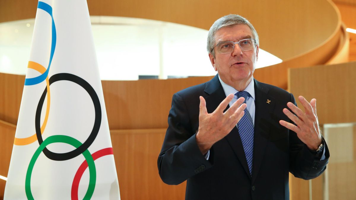 IOC-Präsident Thomas Bach will mit aller Macht an den Oylmpischen Spielen in Tokio festhalten
