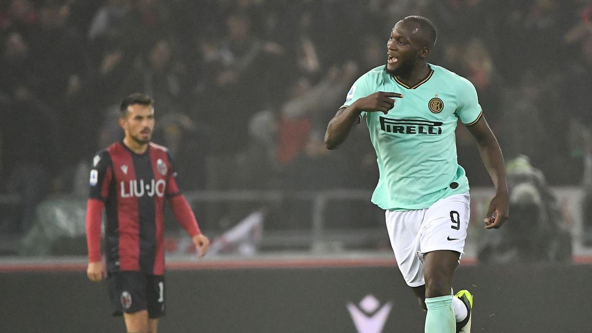 Bologna Inter 1 2 La Doppietta Di Lukaku Fa Volare In Vetta I Nerazzurri Eurosport