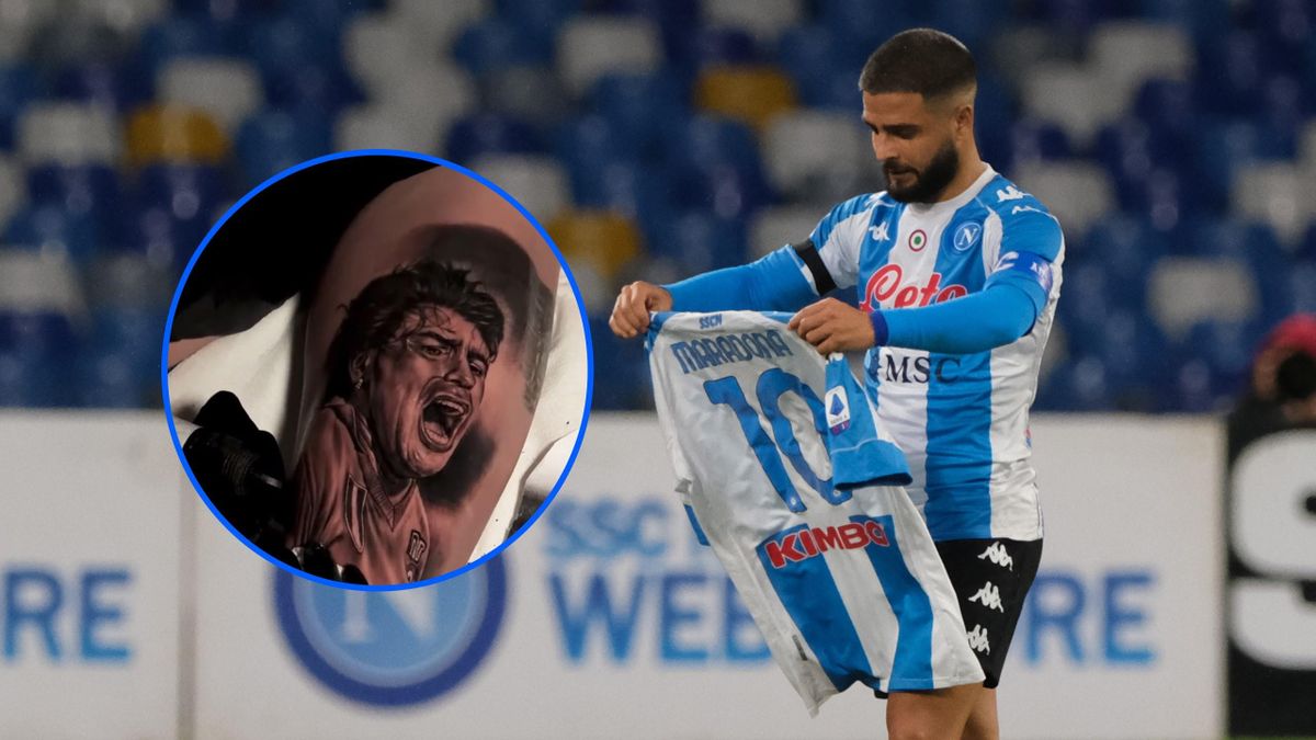 Lorenzo Insigne Omaggia Diego Maradona Con Un Tatuaggio Eurosport