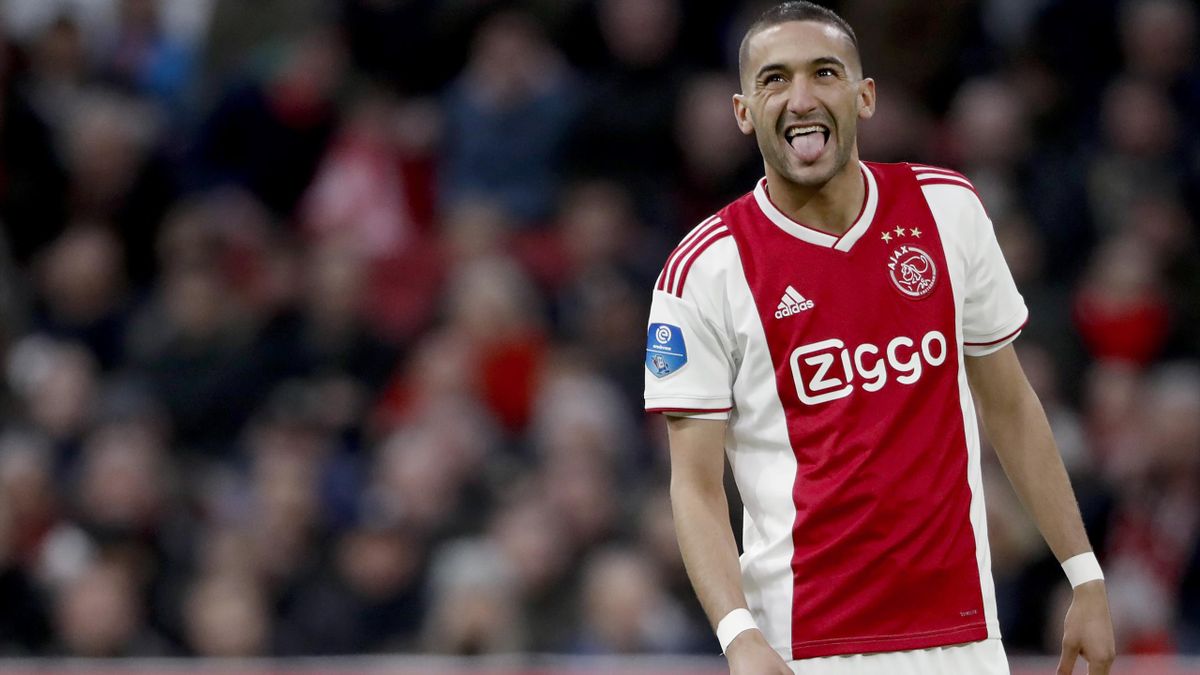 Fc Bayern Munchen Wohl Mit Hakim Ziyech Von Ajax Amsterdam In Verhandlungen Eurosport