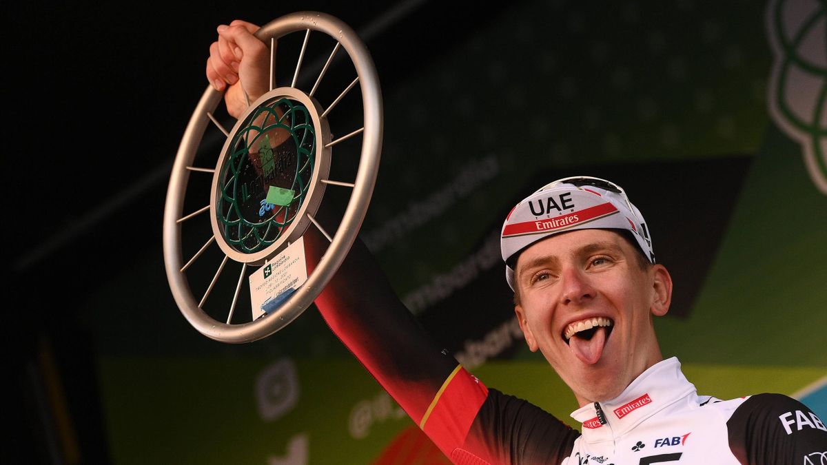Tadej Pogacar (UAE Team Emirates), vainqueur du Tour de Lombardie 2021