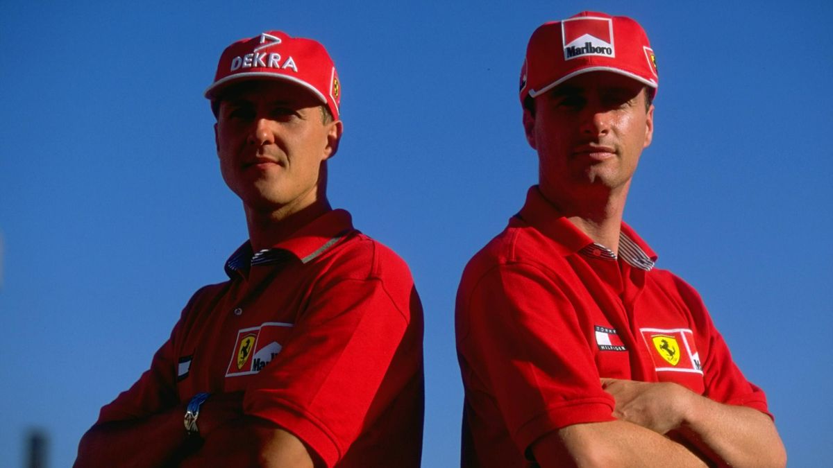 Eddie Irvine Ex Teamkollege Von Michael Schumacher Lastert Uber Sebastian Vettel Eurosport