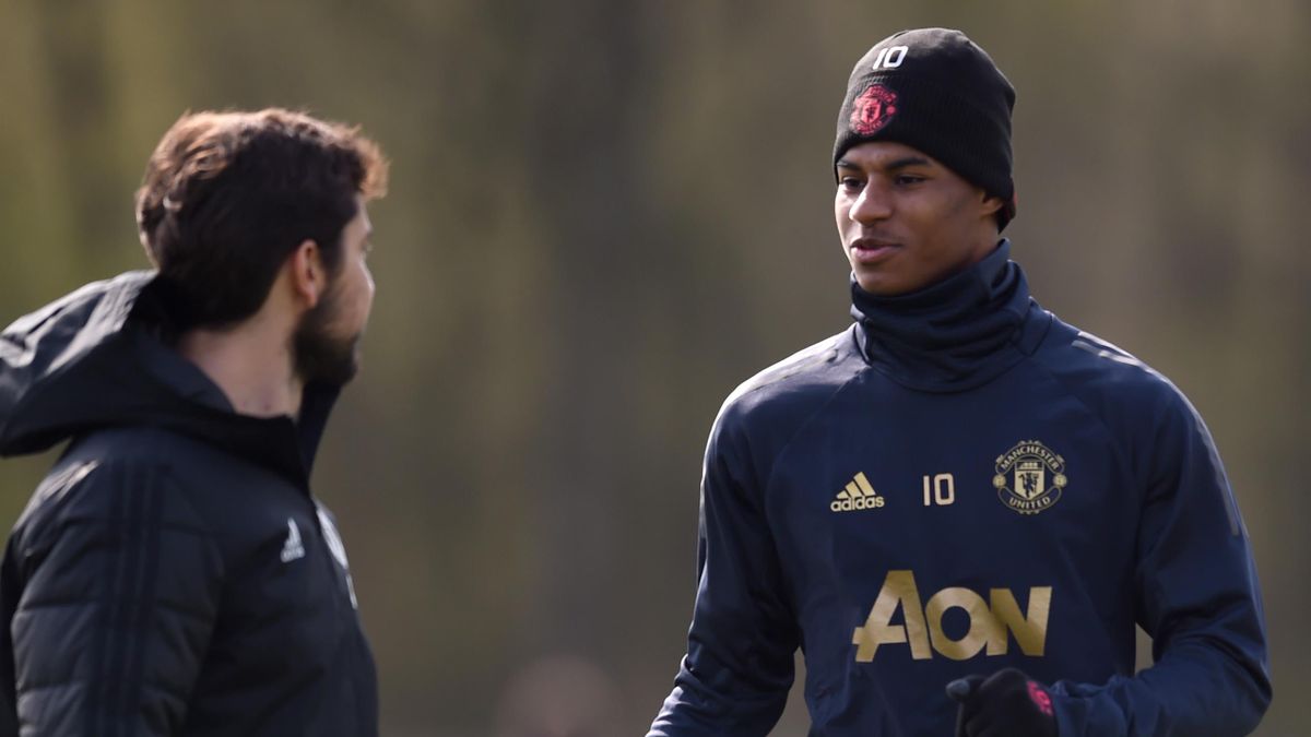 Marcus Rashford winning fitness battle - Ole Gunnar ...
