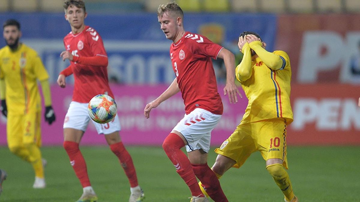 Ianis Hagi în România U21 - Danemarca U21 1-1