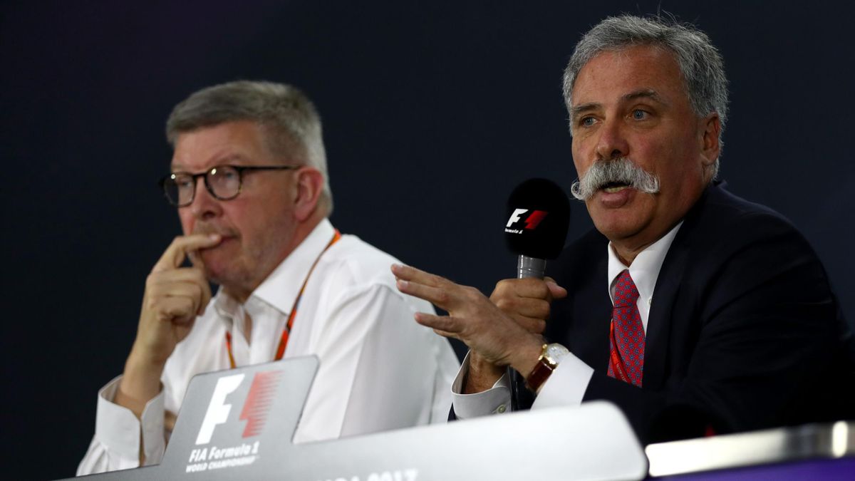 Chase Carey, Ross Brawn (Formula One Group) - GP of Canada 2017