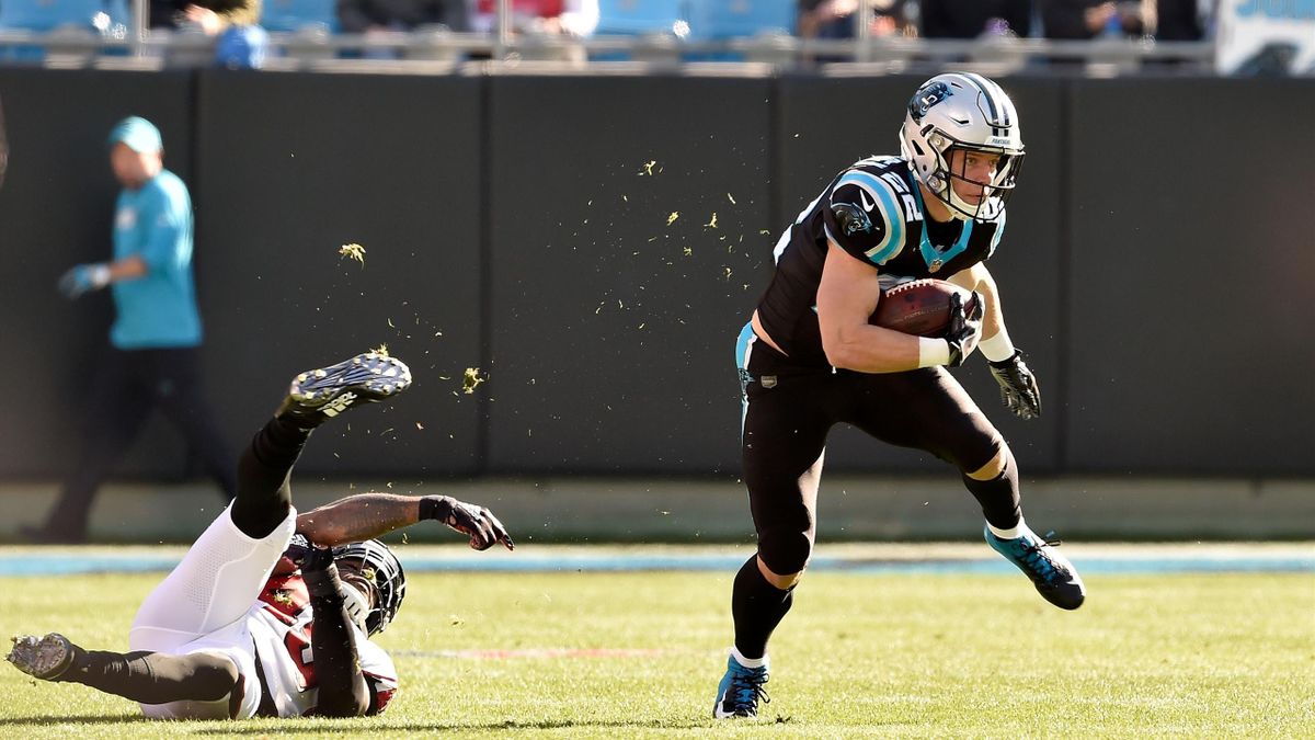 NFL news - Christian McCaffrey sets NFL receptions record for RBs -  Eurosport