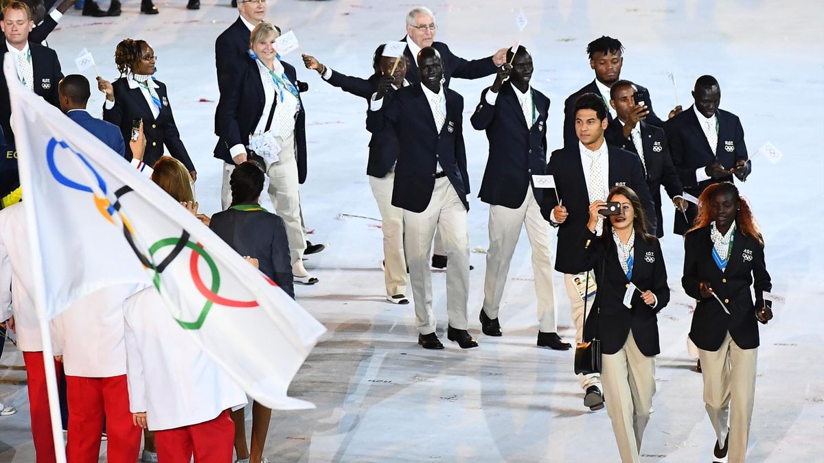 IOC-Flüchtlingsteam 2016 in Rio