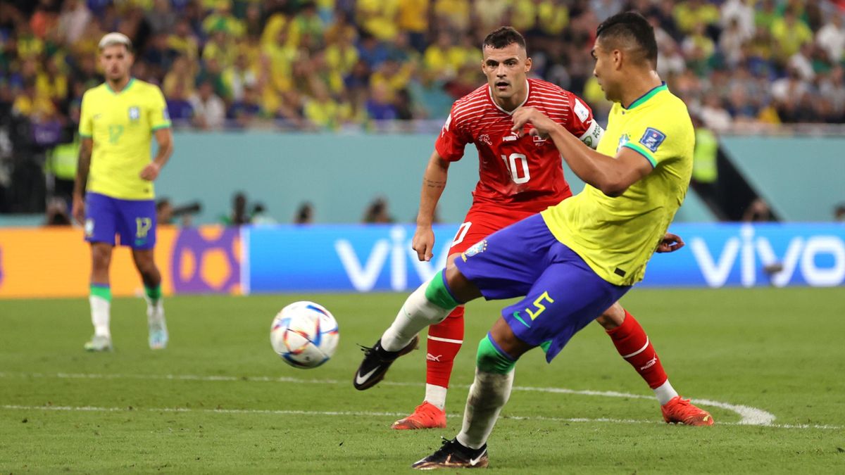 Coupe du monde | Vidéo | Le superbe but de Casemiro lors de Brésil - Suisse  - Eurosport