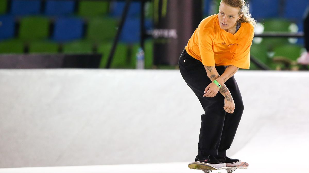 Helaas geen deelname voor Candy Jacobs aan het olympische skateboarden