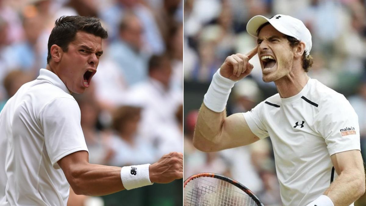 Milos Raonic et Andy Murray vont jouer la finale de Wimbledon 2016.