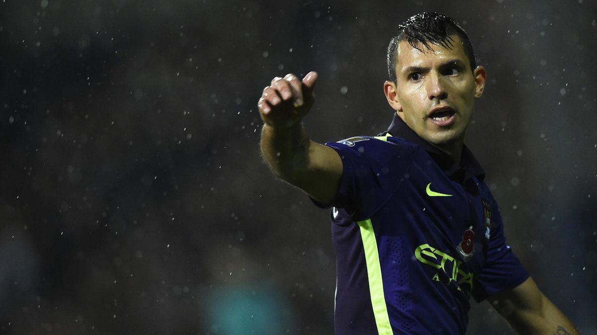 Aguero Brace Saves City Against Qpr Eurosport