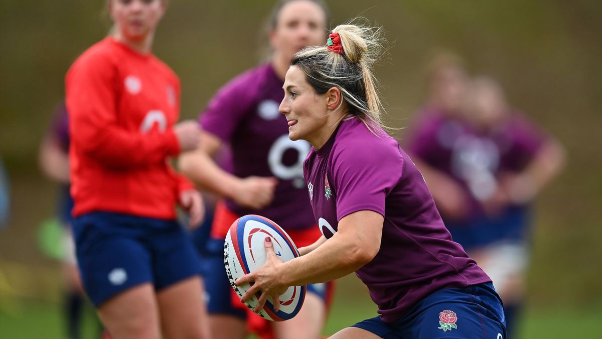 Vicky Fleetwood in training for England