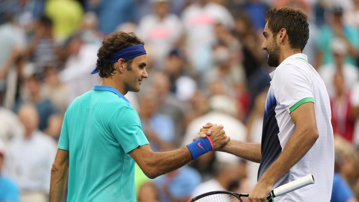 Marin Cilic vainqueur de Roger Federer en demi-finale de l'US open 2014