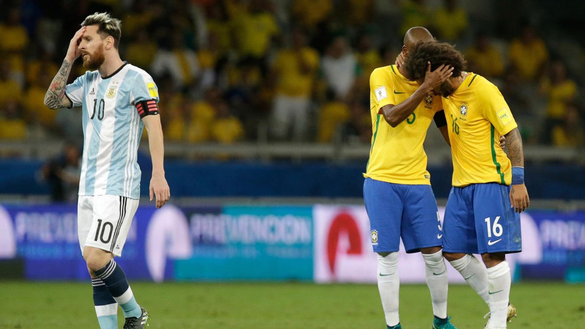 Brazil Leave Hapless Argentina S World Cup Hopes In Doubt Eurosport