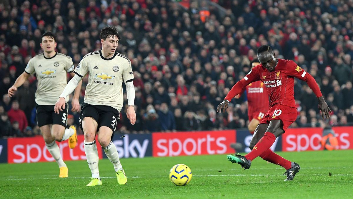 Mané - Liverpool-Manchester United - Premier League 2019/2020 - Getty Images