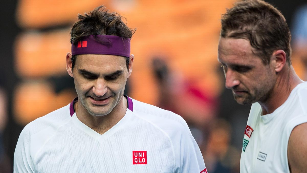 Tennys Sandgren & Roger Federer la AO 2020