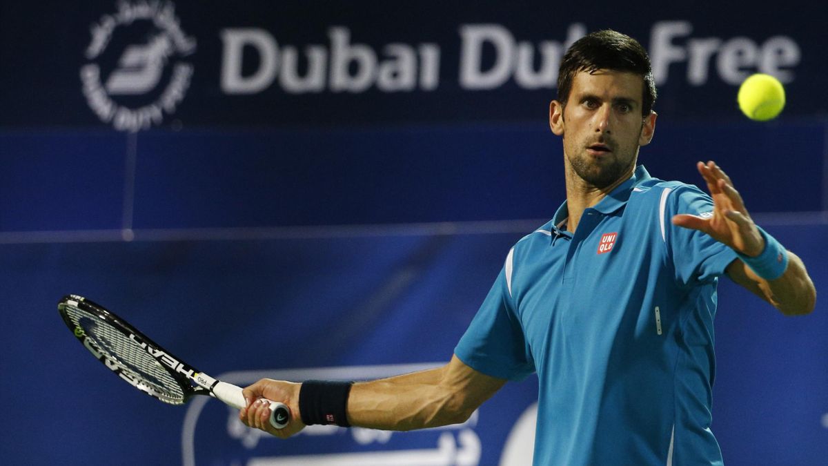Body Dignified Multiple Djokovic retires from Dubai event with eye problem - Eurosport