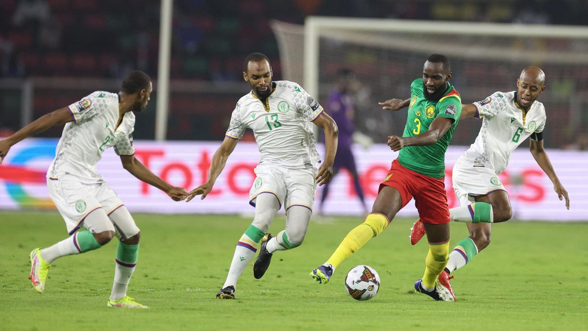 Cameroon beat Comoros 2-1
