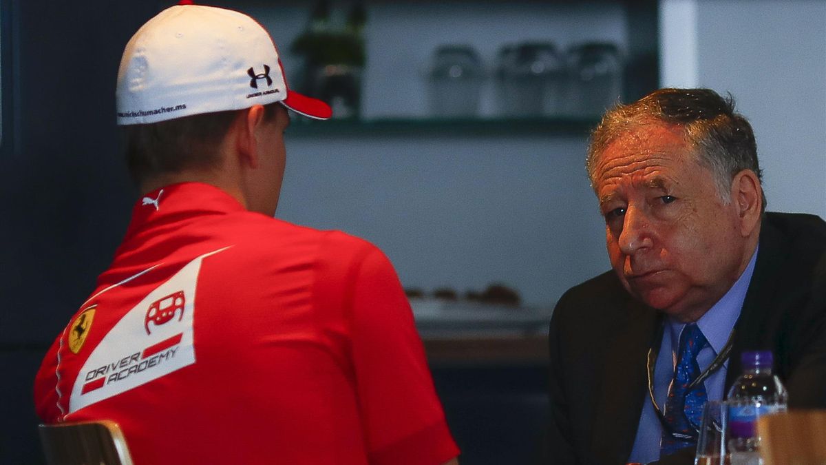 Formel 1 Fia Prasident Jean Todt Ist Glucklich Uber Mick Schumachers Entwicklung Eurosport