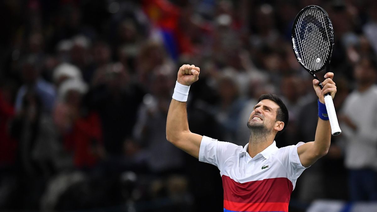 Rolex Paris Masters: Djokovic finishing the match in a great play