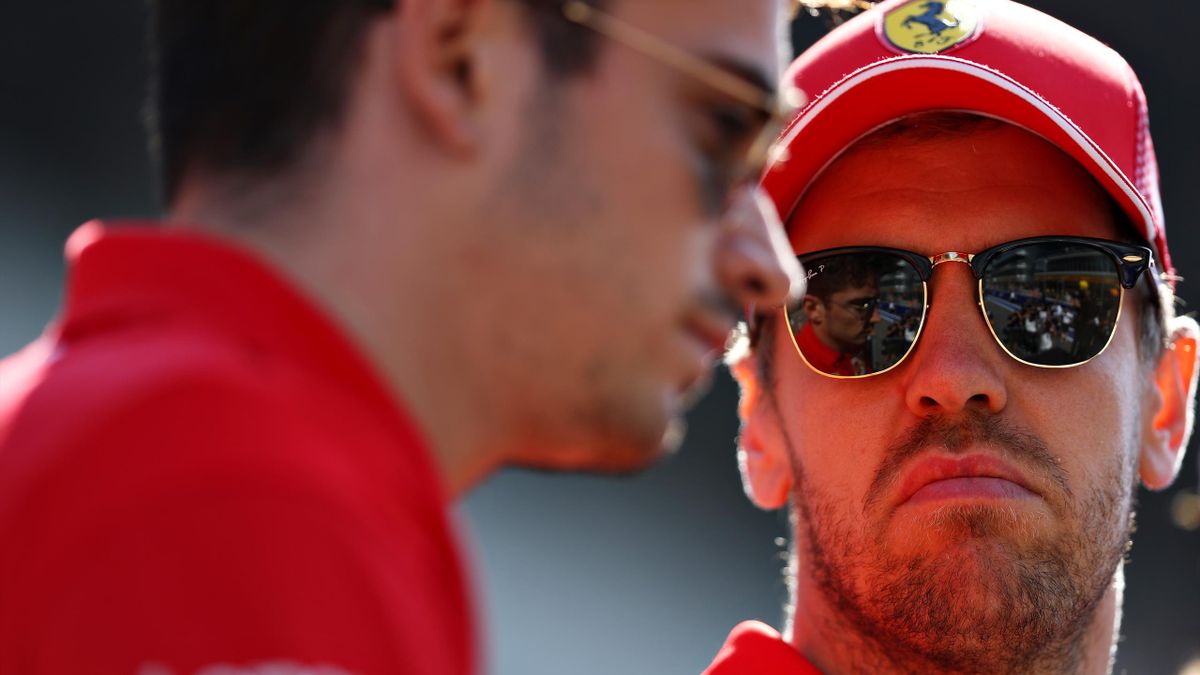 Sebastian Vettel, Charles Leclerc (Ferrari) - GP of Russia 2019