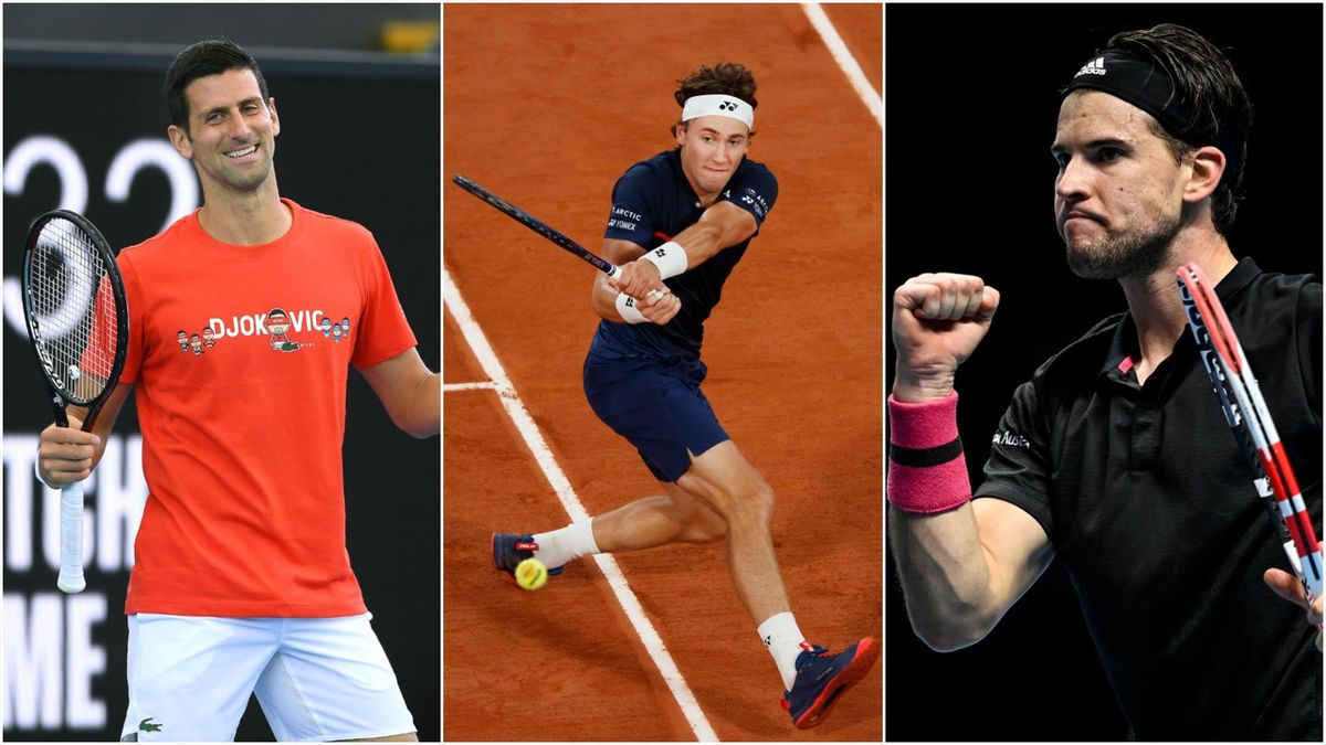 Dette er ekspertenes herre-favoritter i tennisåret 2021 ...