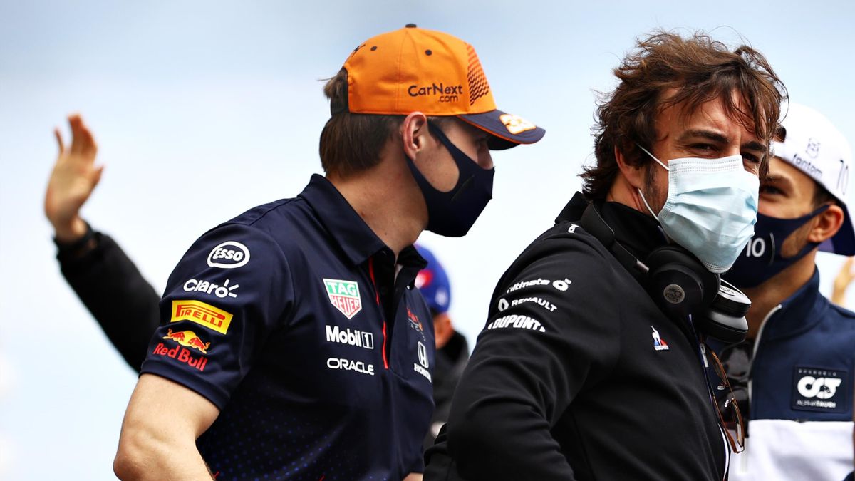 Alonso y Verstappen