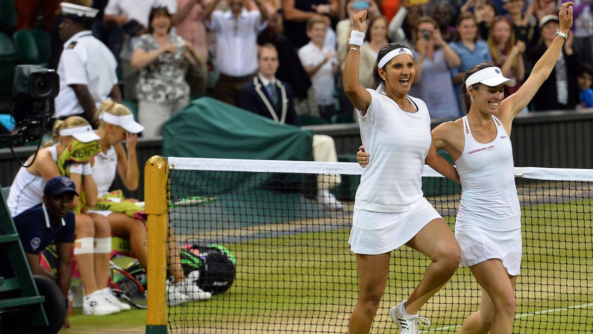 Wimbledon Finale Doubles Dames 17 Ans Après Hingis Triomphe De Nouveau Eurosport