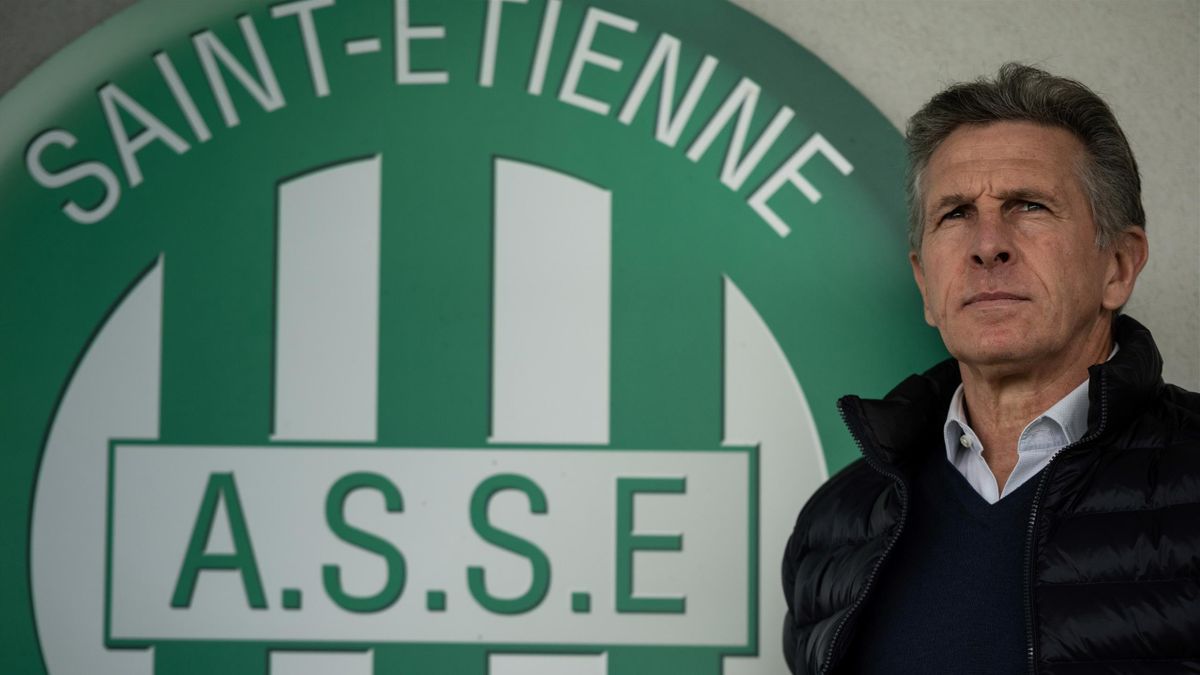 Claude Puel, entraîneur de l'AS Saint-Etienne