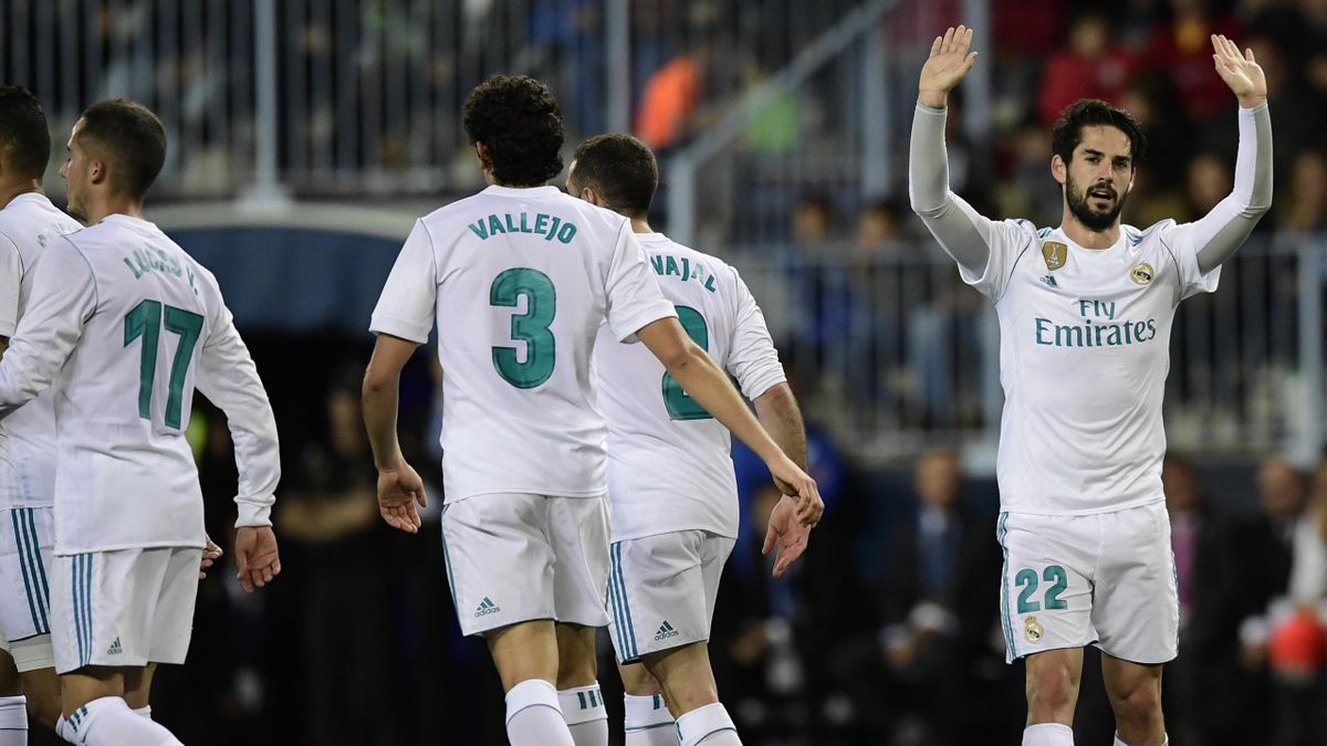 Isco Stars As Real Madrid Down Malaga Eurosport