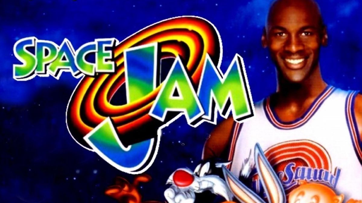 Michael Jordan-Bugs baloncesto de animados -
