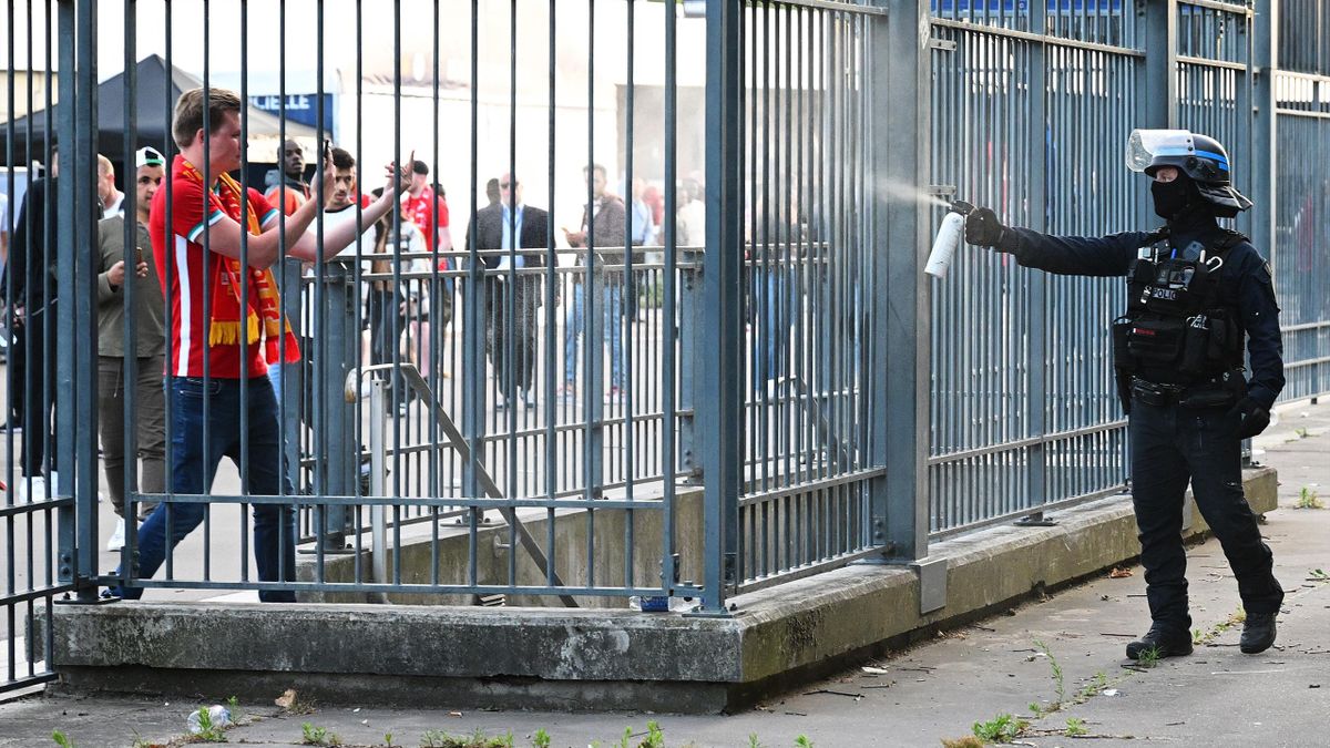 Am Stade de France kam es zu unschönen Szenen