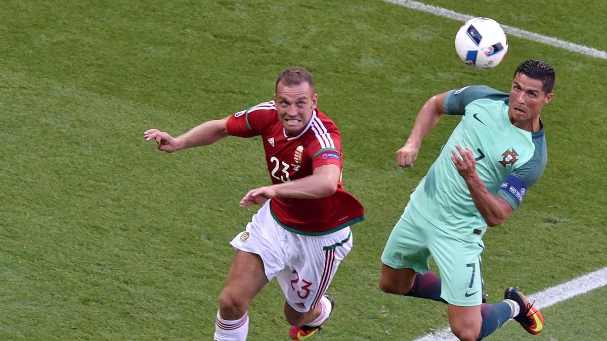 Cristiano Ronaldo Brace Sends Portugal Through After Draw With Hungary Eurosport