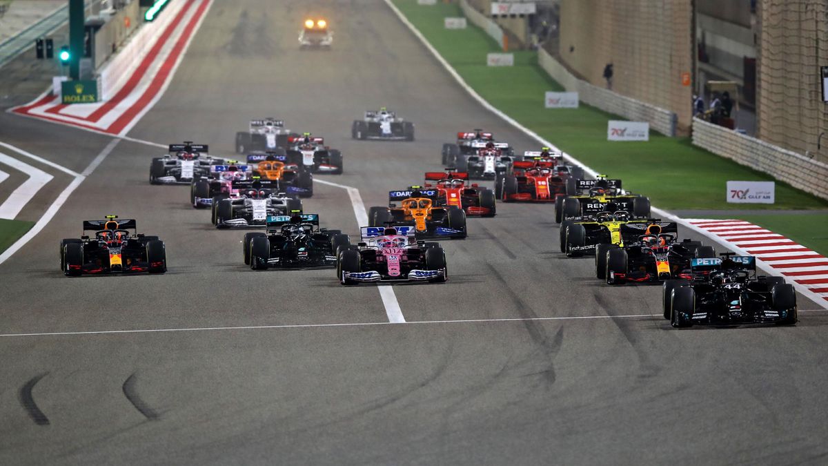 Le départ du Grand Prix de Bahreïn