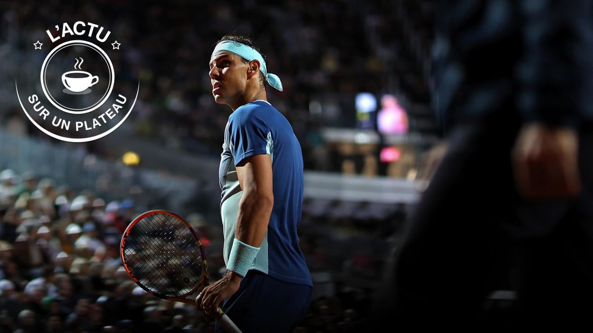 Rafael Nadal, le regard noir - L'actu du vendredi 13 mai 2022 sur un plateau