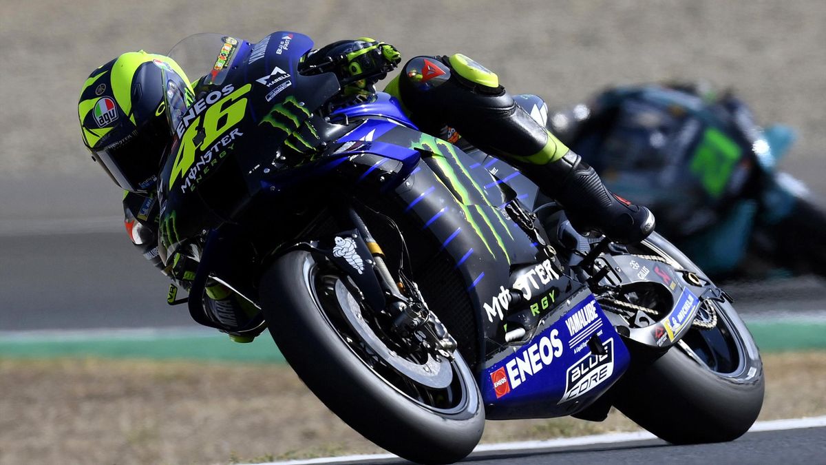 Valentino Rossi Steigert Sich Im Training Marc Marquez Behindert Rins Eurosport