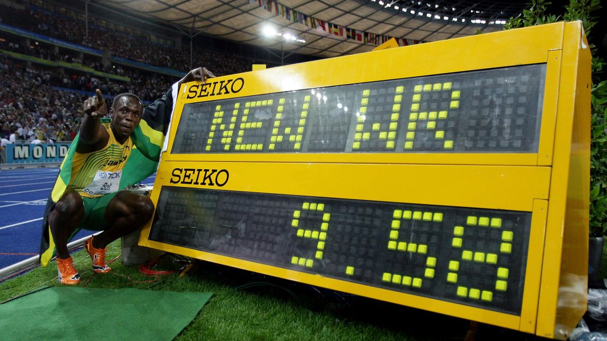 100 meter world record